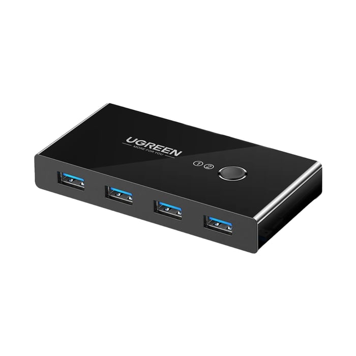 Ugreen USB 3.0-switch med 4 portar för två datorer