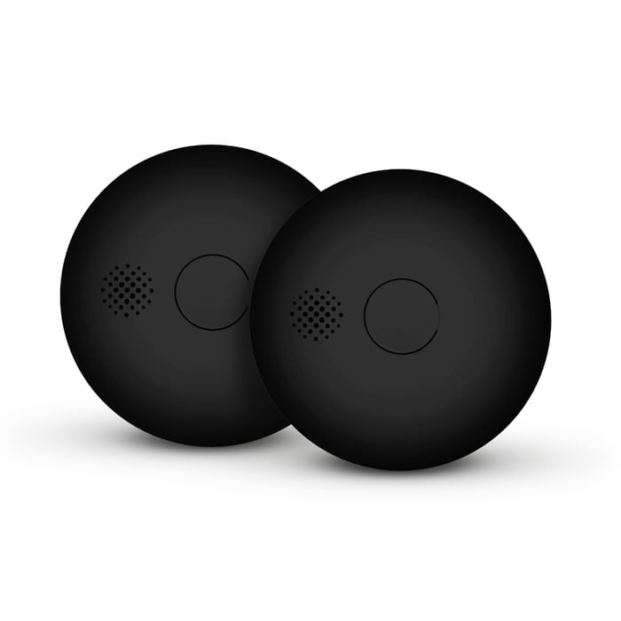 Housegard Trådlös seriekopplingsbar brandvarnare med 10-årsbatteri 2-pack