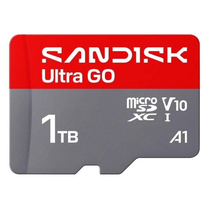 Sandisk microSD Ultra Go minneskort 1 TB – 190 MB/s