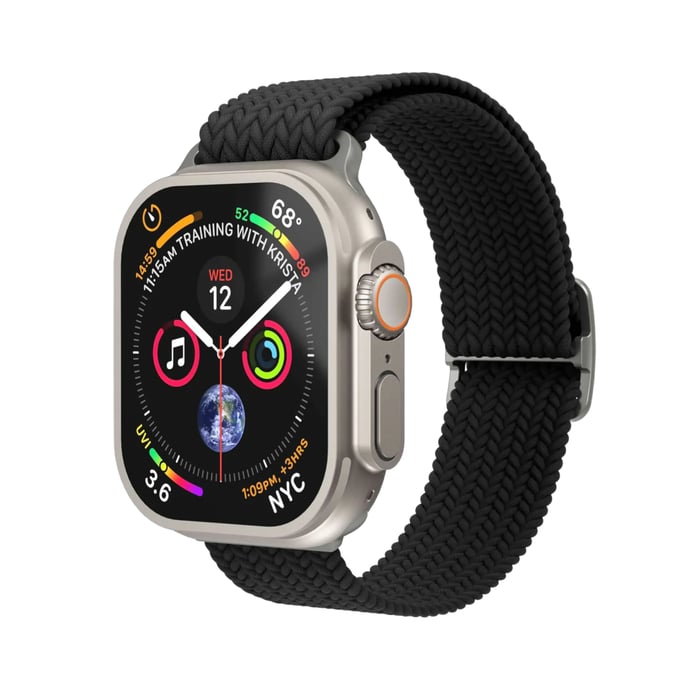 Vonmählen Woven Loop flettet rem til Apple Watch