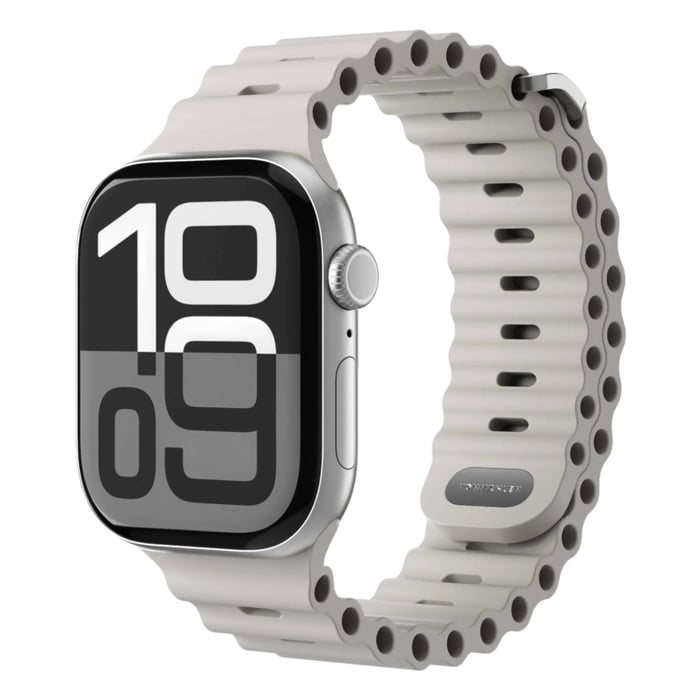Vonmählen Wave Band 2 till Apple Watch 40/41/42 mm Cream