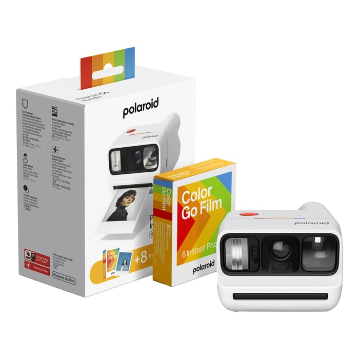 Polaroid Go Gen 3 direktefilmkamera med film
