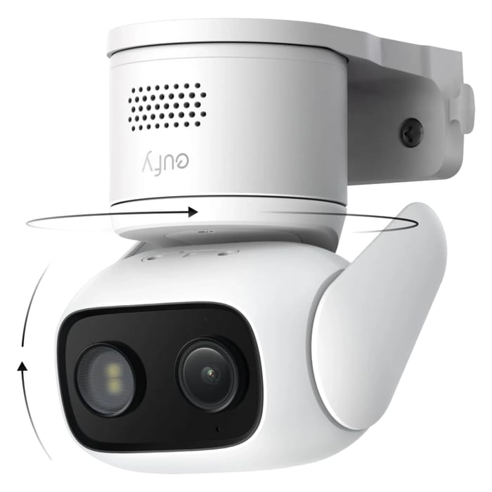 Eufy C31 Övervakningskamera med 360° panorering Vit