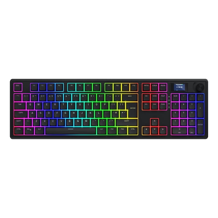 HATOR Skyfall 100 Pro trådlöst gamingtangentbord Svart