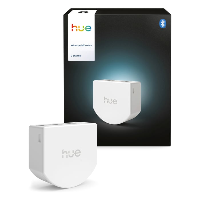 Philips Hue Smart inbyggnadsrelä 2 kanaler
