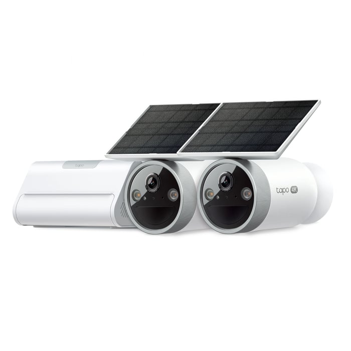 TP-Link Tapo HB610 4K-solkameraer 2-pakning + H500 CentralHub