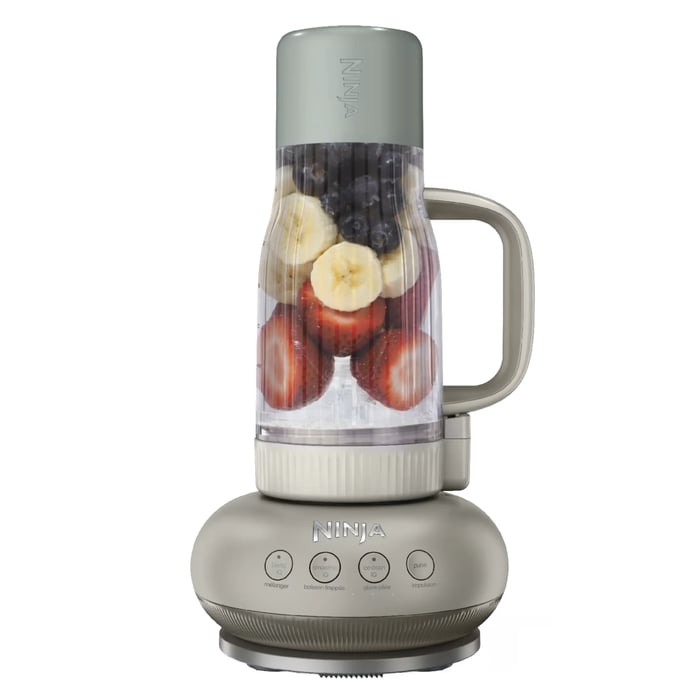 Ninja BlendBoss personlig blender med reisebeger Stone
