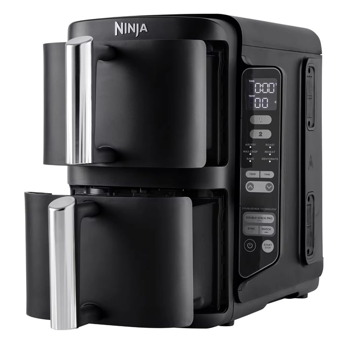 Ninja Stacked Dual Zone varmluftsfritös 7,6 L