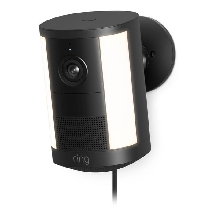 Ring Spotlight Cam Pro plug-in overvåkingskamera Svart
