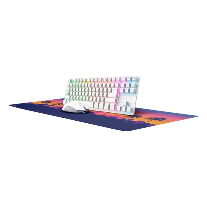 Trust GXT 882 3-in-1 trådlöst gamingset med tangentbord, mus och musmatta