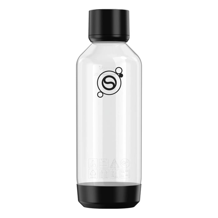 Sodastream Fizz & Refresh kullsyreflaske 1 L Sort