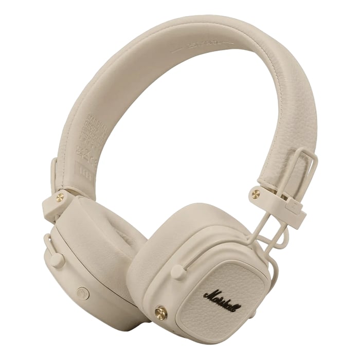 Marshall Major V trådløse on-ear-hodetelefoner Cream
