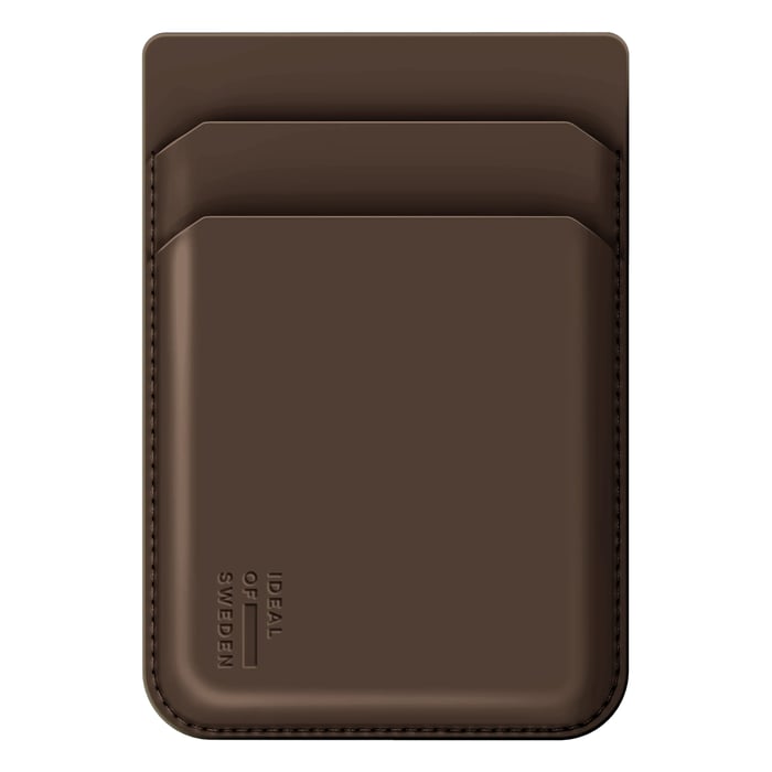IDEAL OF SWEDEN Magnetic Card Holder – kortholder med MagSafe Mocha Mousse