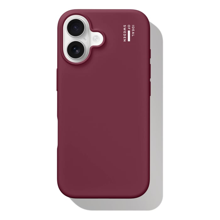 IDEAL OF SWEDEN Silicone MagSafe Case – mobildeksel til iPhone 16 Fine Wine
