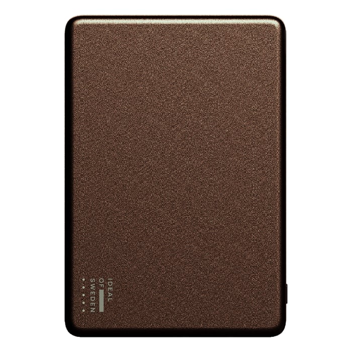 IDEAL OF SWEDEN Slim Powerbank MagSafe 5000 mAh Mocha Mousse