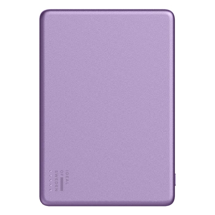 IDEAL OF SWEDEN Slim Powerbank MagSafe 5000 mAh Lavender Milk