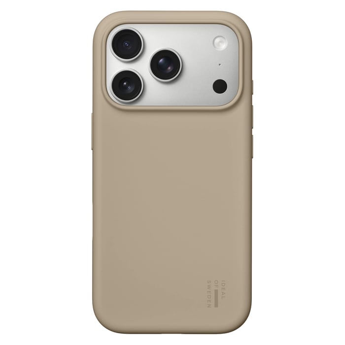 IDEAL OF SWEDEN Silicone MagSafe Case for iPhone 17 Pro / 18 Pro Perfect Beige