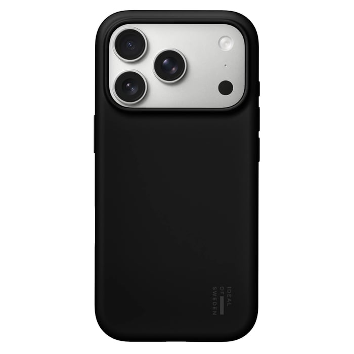 IDEAL OF SWEDEN Silicone MagSafe Case for iPhone 17 Pro Max / 18 Pro Max Iconic Black