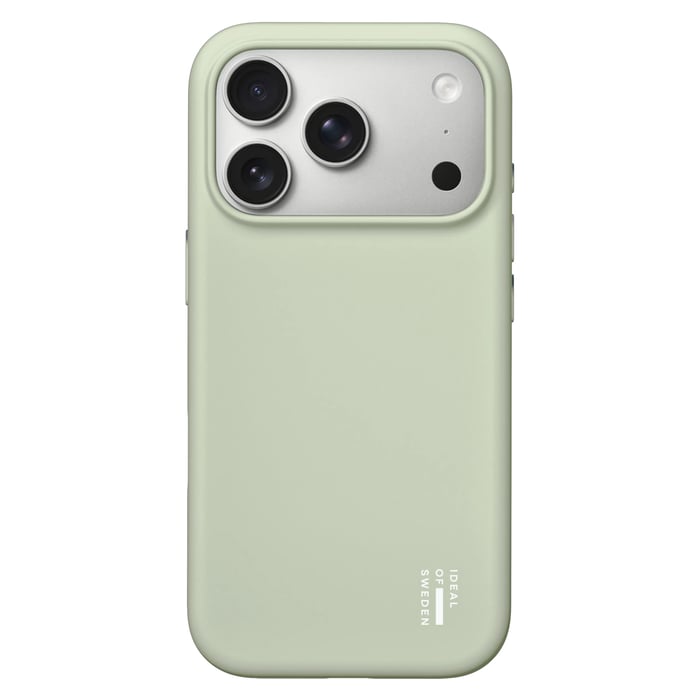 IDEAL OF SWEDEN Silicone MagSafe Case for iPhone 17 Pro / 18 Pro Sage Green