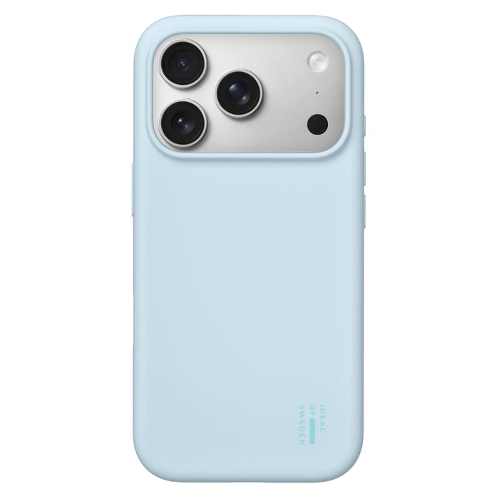 IDEAL OF SWEDEN Silicone MagSafe Case for iPhone 17 Pro Max / 18 Pro Max Light Blue