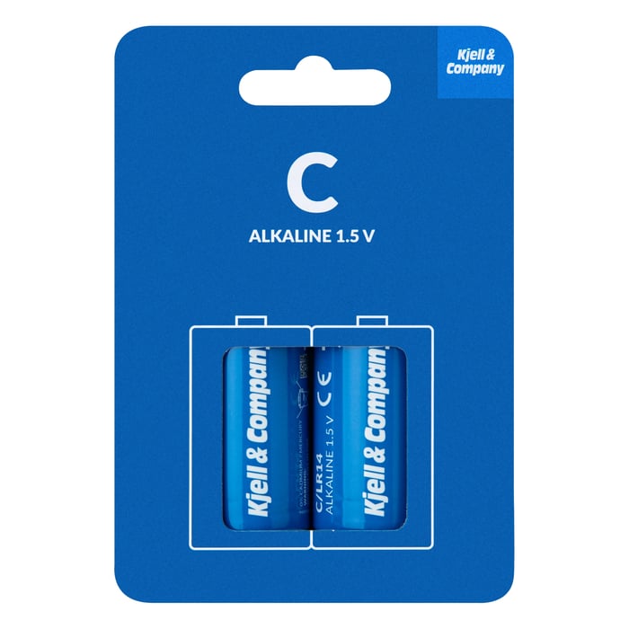 Kjell & Company C-batterier (LR14) 2-pk.