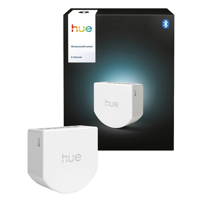 Philips Hue Smart innbyggingsrelé 2 kanaler