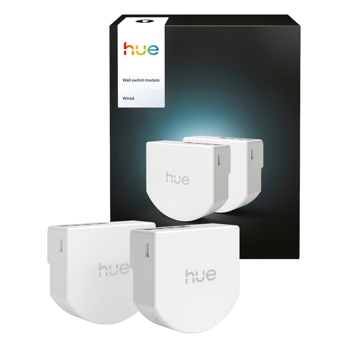 Philips Hue Wired Wall Switch Module 2-pakning