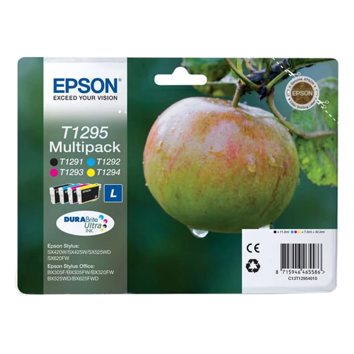 Epson T1295 Bläckpatron 4-pack