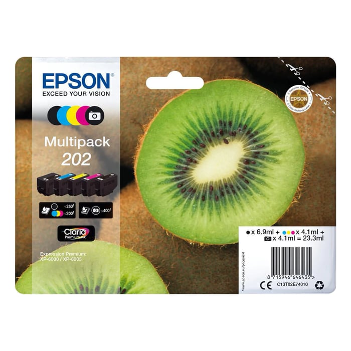 Epson T02E7 Bläckpatroner 5-pack