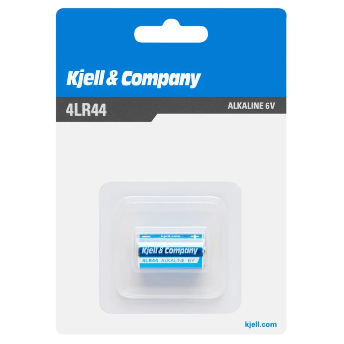 Kjell & Company Alkalisk 4LR44-batteri (476A)