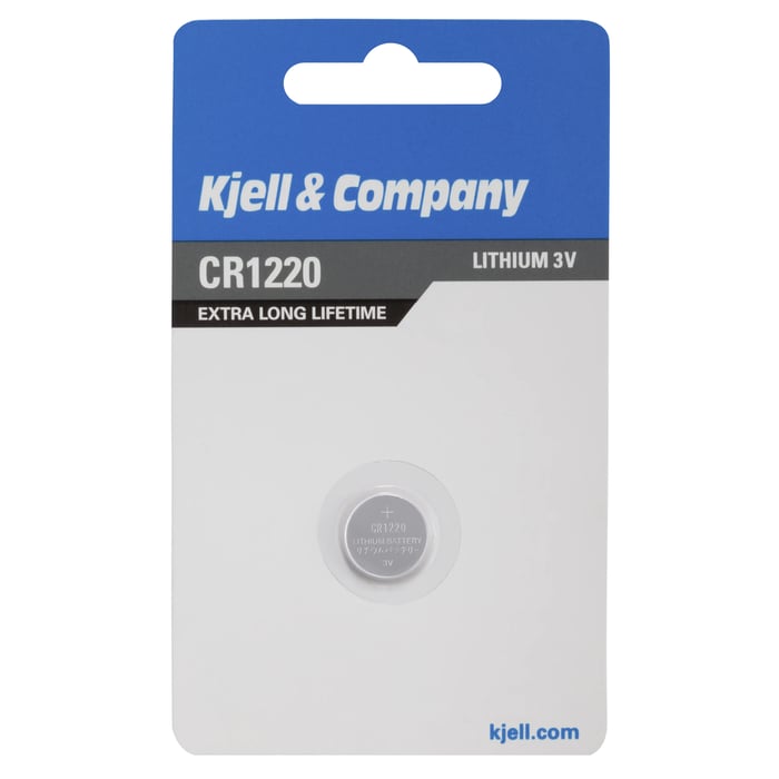 Kjell & Company Litiumbatteri CR1220
