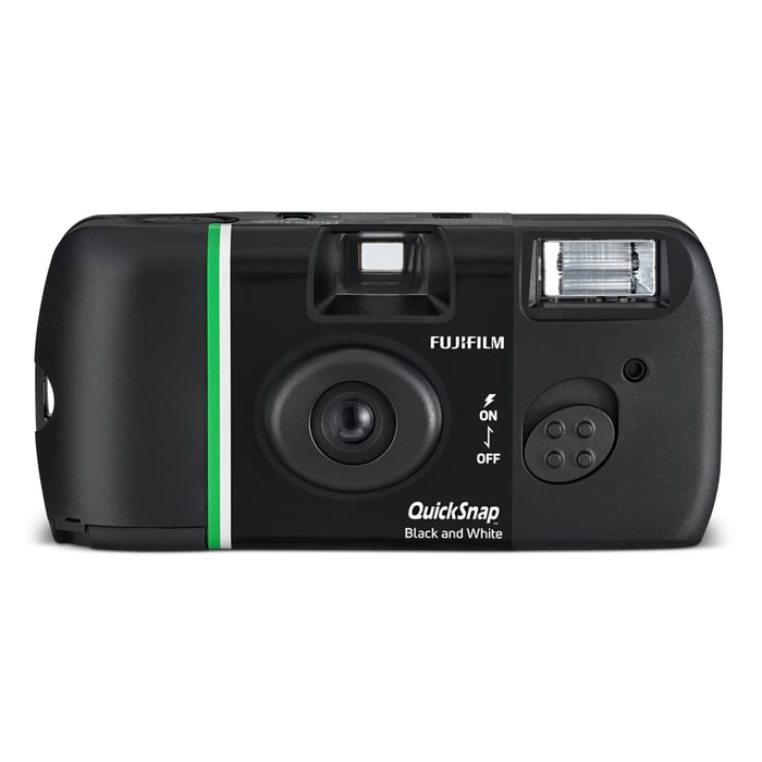 Fujifilm QuickSnap Black and White engangskamera