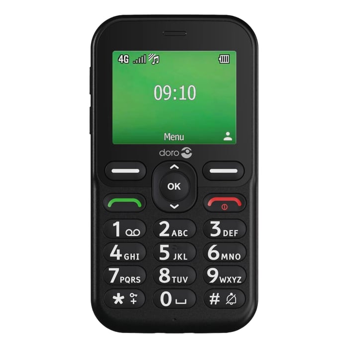 Doro Leva E11 knapptelefon Sort