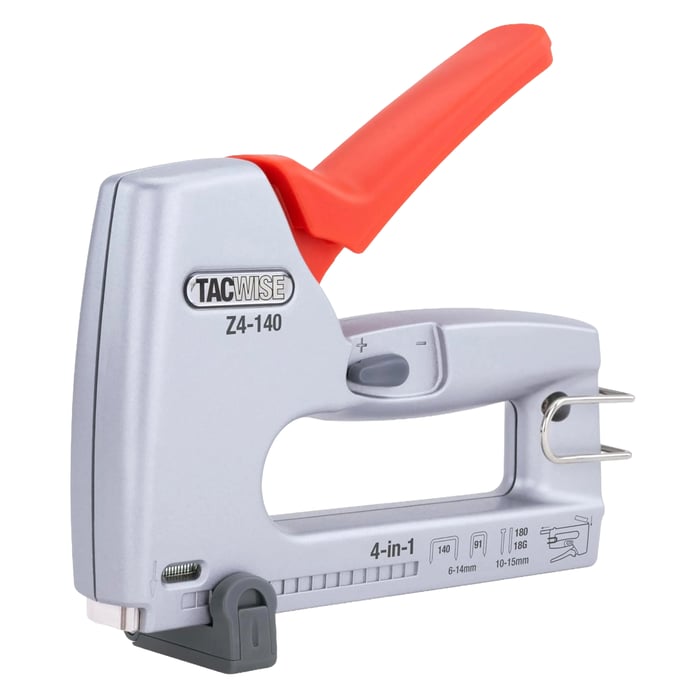 Tacwise Z4-140 4-i-1 stiftepistol for stifter, dykkert og pinner