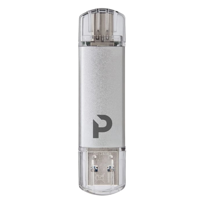 Plexgear USB-minnepinne med USB-A og USB-C 16 GB