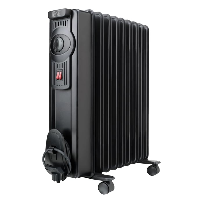 Black & Decker BXRA1500E oljefylt radiator med termostat