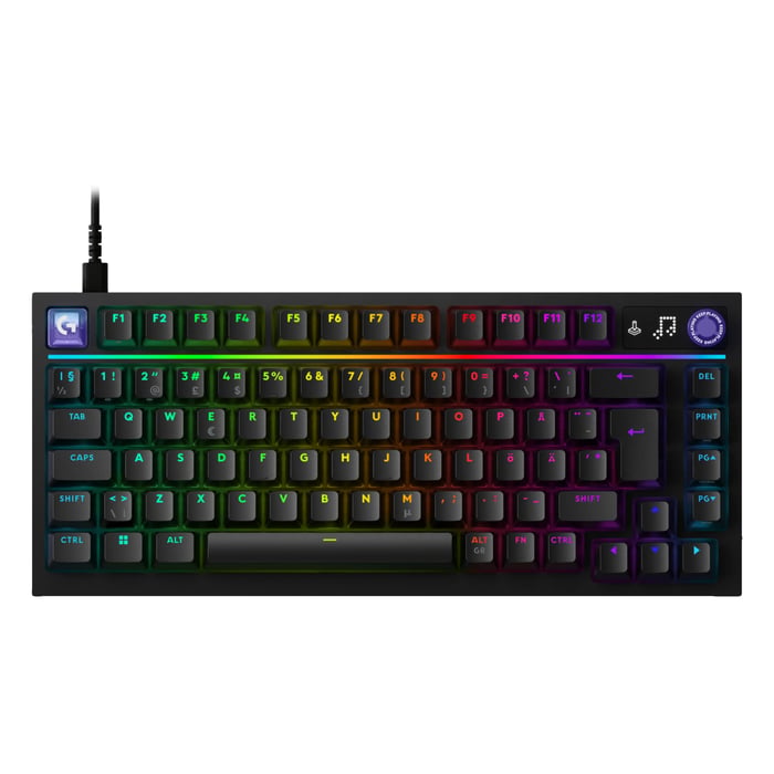 Logitech G G316 X 75 gamingtastatur Svart