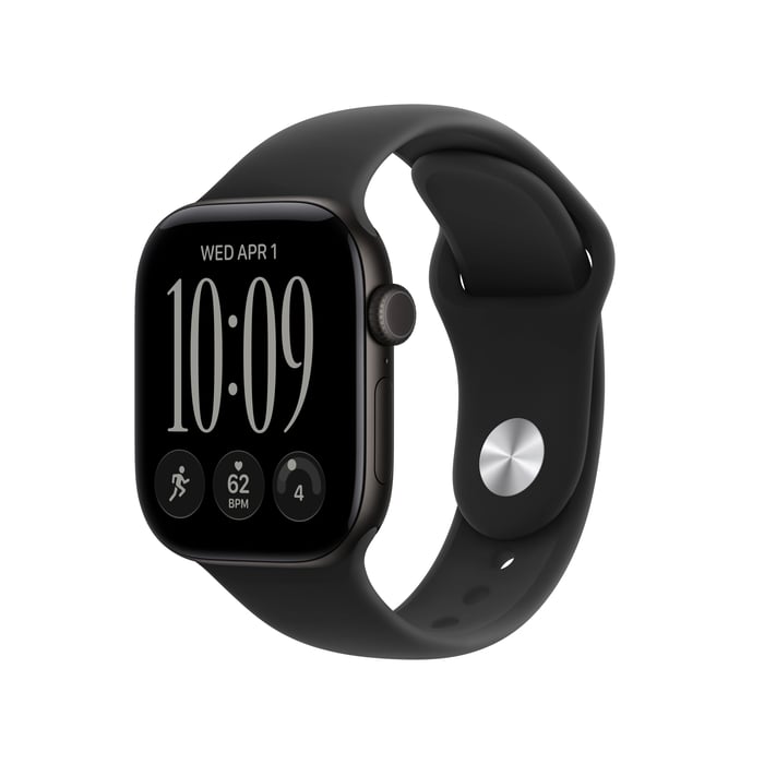 Apple Watch Series 12 GPS 42 mm Svart S/M