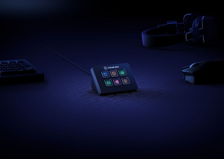 Elgato Stream Deck Mini Programmerbart tastatur | Kjell & Company