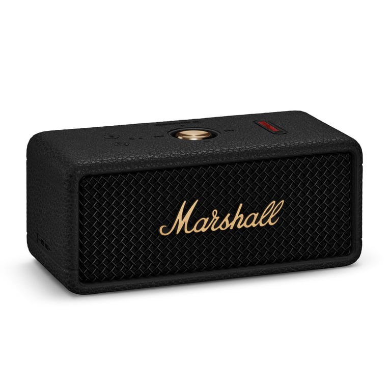 Marshall Emberton Ⅲ Marshall Emberton III Bluetooth-høyttaler Black and Brass | Kjell
