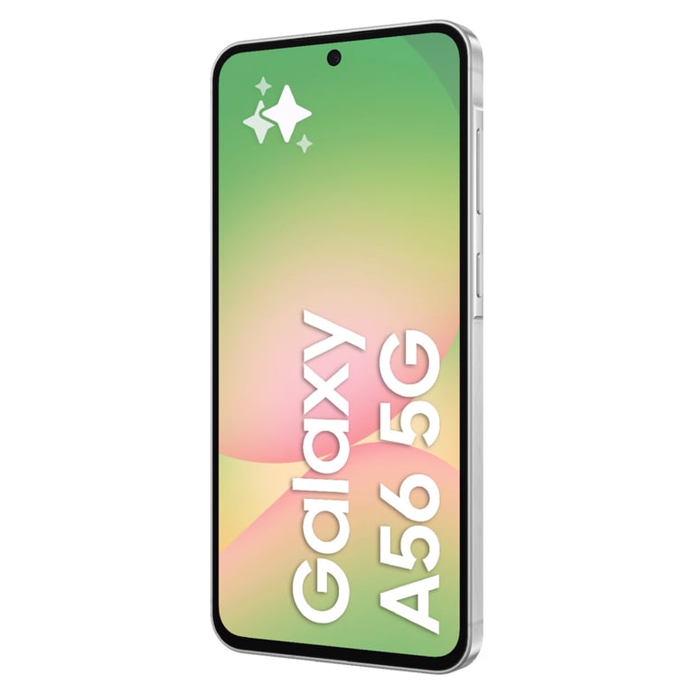 Samsung Galaxy A56 5G 128GB Lysegrå | Kjell & Company