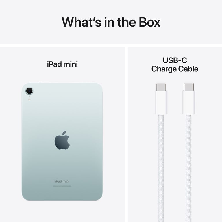 Apple iPad mini (A17 Pro) 256 GB Wifi Blue | Kjell & Company