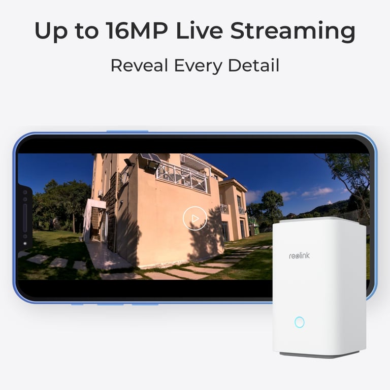 Reolink Home Hub trådløs sikkerhetssentral | Kjell & Company