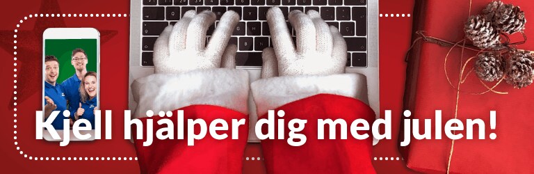 Vi hjälper dig med julen
