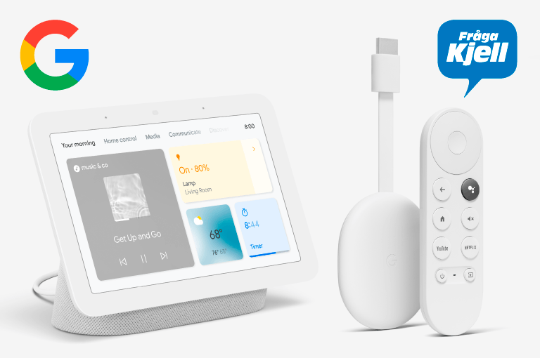 Oppdag Google TV og Google Nest