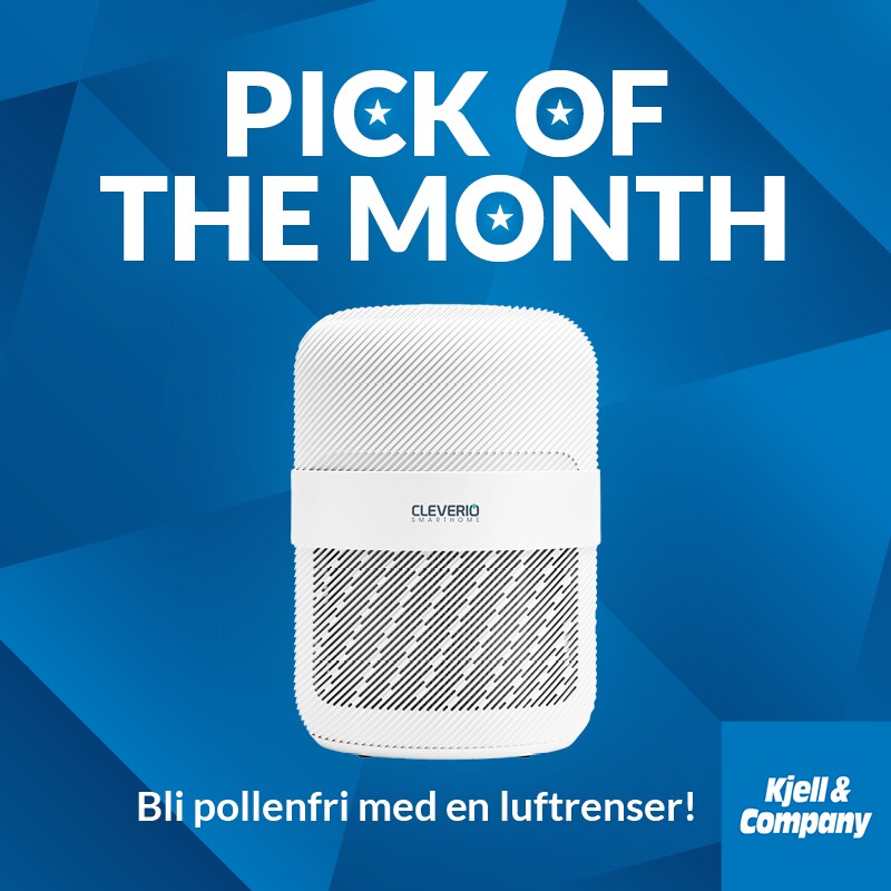 Pick of the Month - Luftrenare från Cleverio