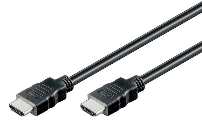 HDMI-kabel High Speed Svart 2 m