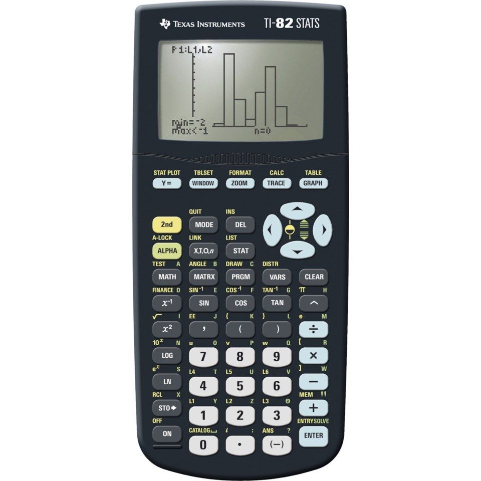 Grafräknaren TI-82 Stats från Texas Instruments