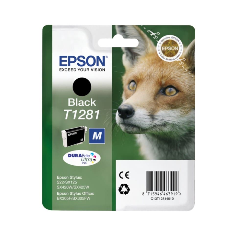 Epson T1281 - Svart