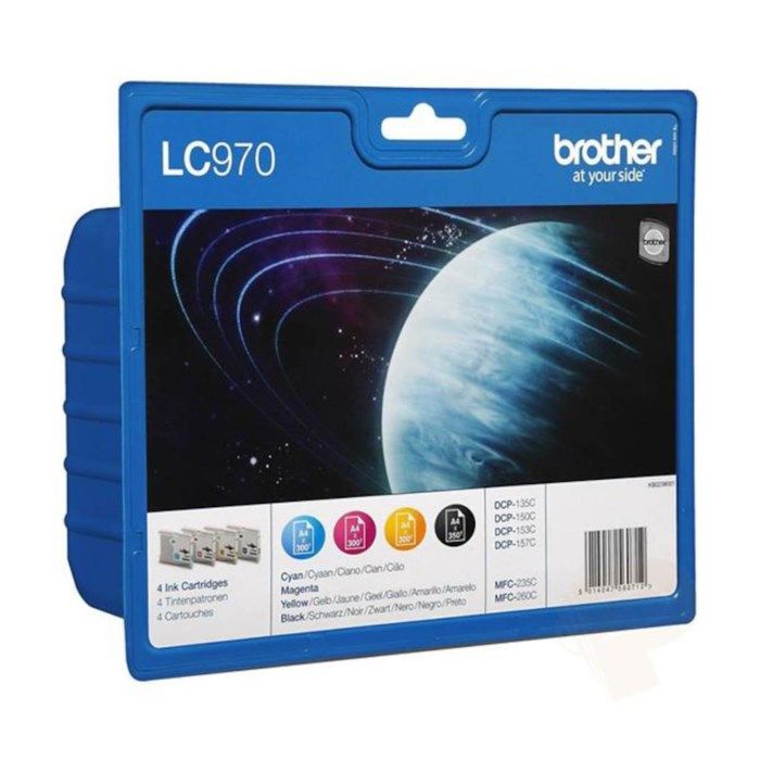 Brother LC970 Bläckpatron 4-pack